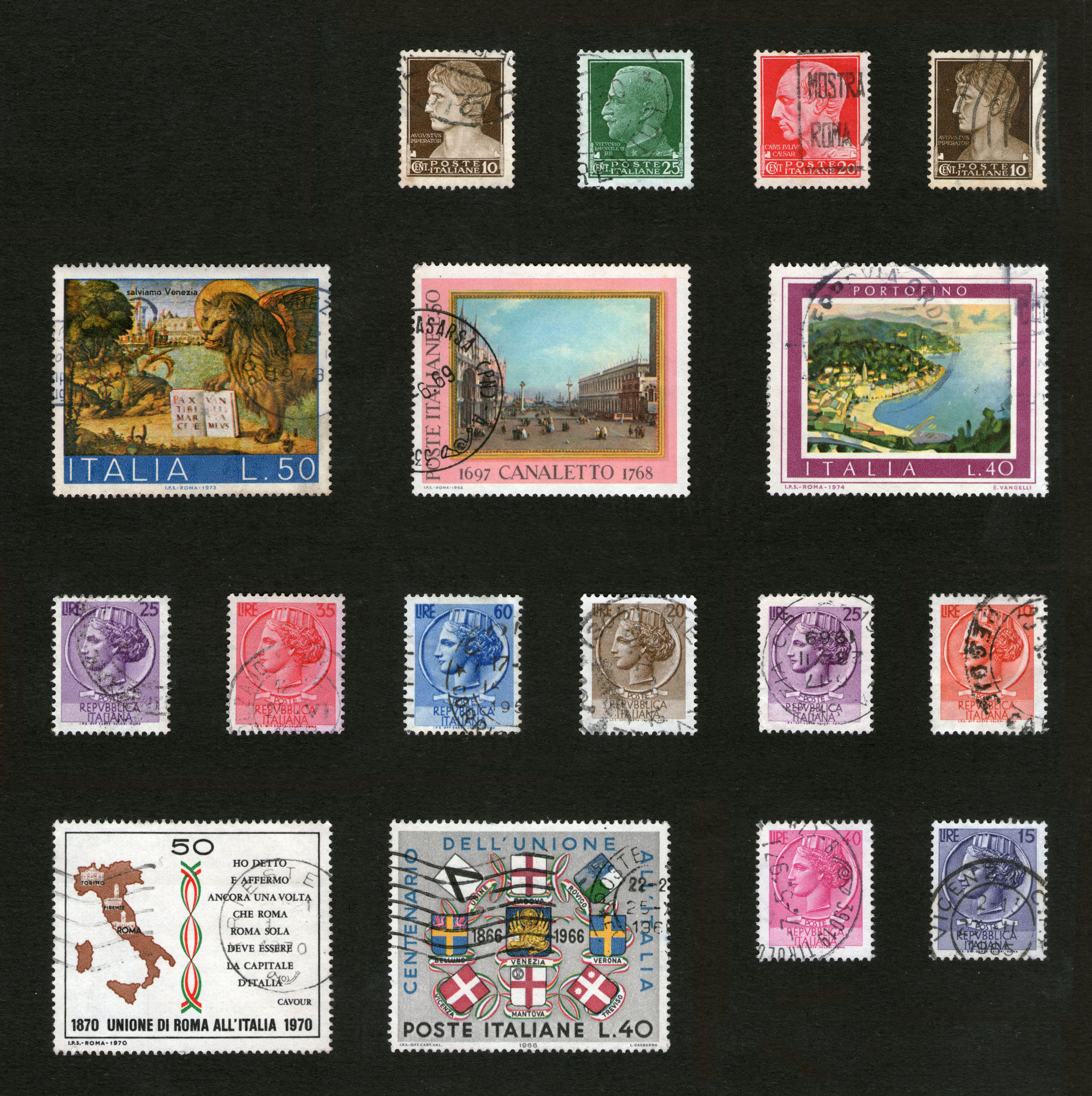 Potanske markice, Evropa